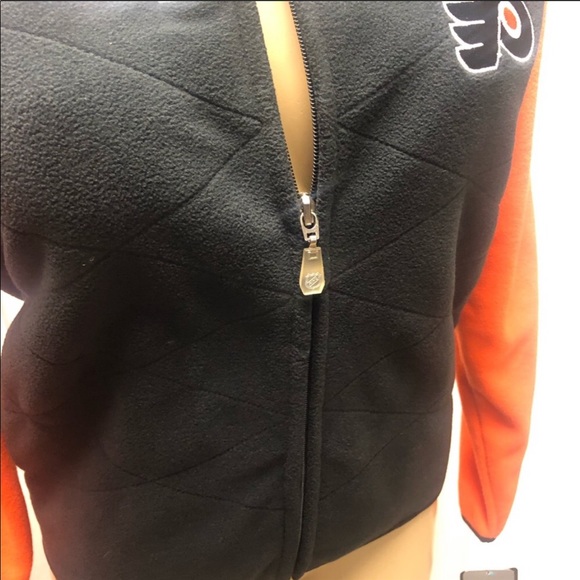 New Reebok Philadelphia Flyers fleece jacket - Picture 3 of 5